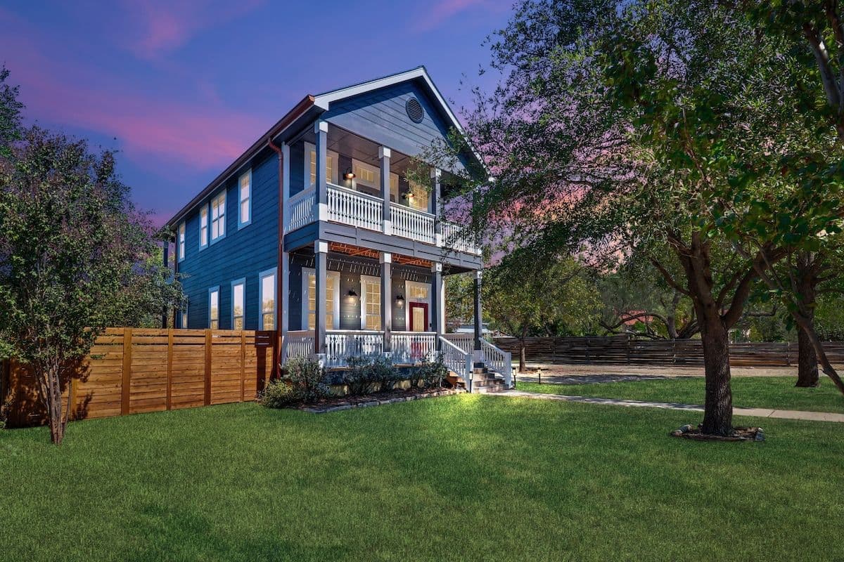 Park Street HAUS exterior at dusk